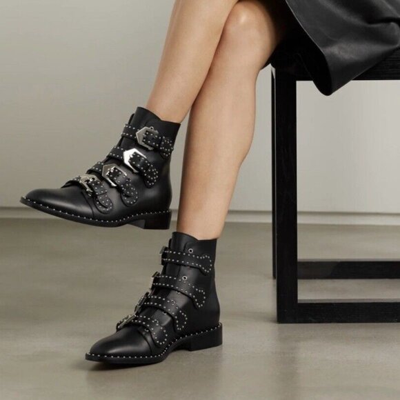 LIKE NEW Authentic Givenchy Studded Boots - Picture 15 of 15